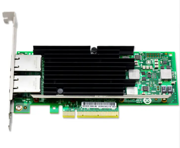 Originální síťová karta Intel X520-T2 X540-T2 10Gps RJ45 PCI-E E10G42BT Ethernet Converged Network Adapter Card