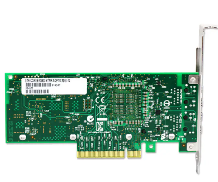 Originální síťová karta Intel X520-T2 X540-T2 10Gps RJ45 PCI-E E10G42BT Ethernet Converged Network Adapter Card