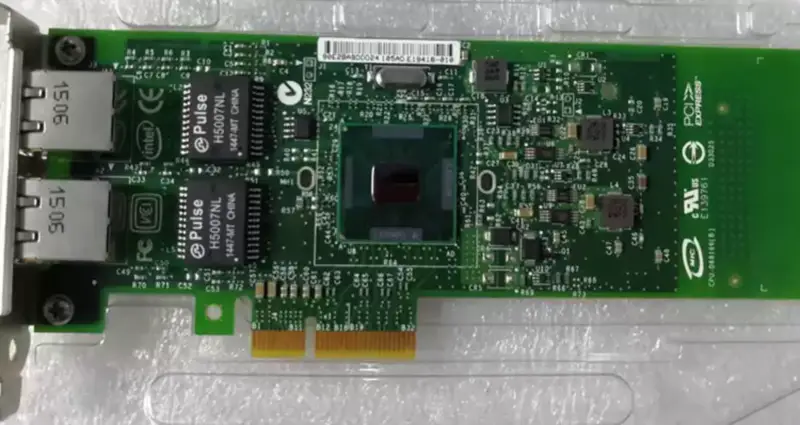 Síťová karta Intel E1G42ET E1G42ETG1P20 Dual Port 82576 PCI-e Gigabit Ethernet