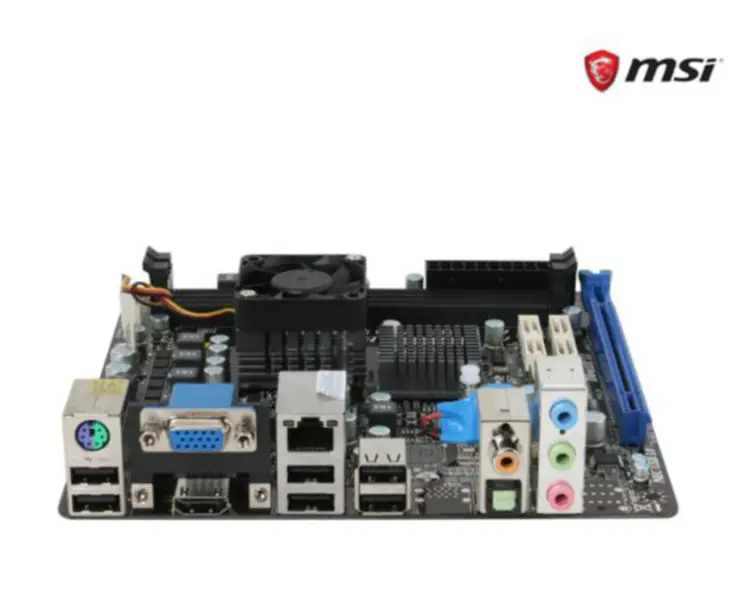 MSI E350IS-E45 AMD E-350 APU (1,6 GHz, dvoujádrový) Základní deska AMD Hudson M1 Mini ITX