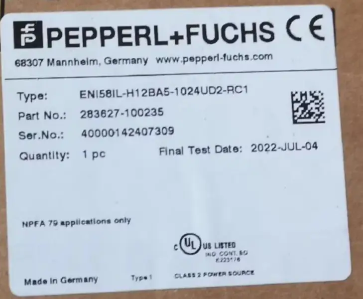 P+F ENI58IL-H12BA5-1024UD2-RC1