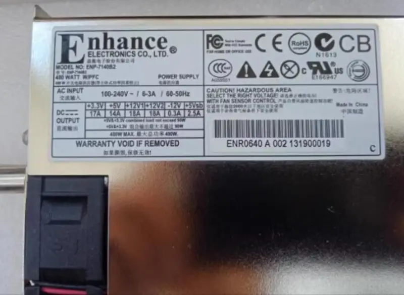 Napájecí zdroj Enhance ENP-7140B2 400W 1+1