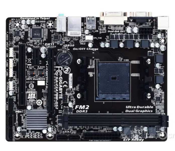 Gigabyte GA-F2A78M-DS2 Základní deska A78 Socket FM2 DDR3 USB3.0 SATA3