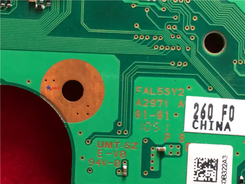 Toshiba Tecra R850 PN: FAL5SY2 A2971 Základní deska