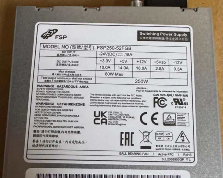 FSP FSP250-52FGB Power Supply