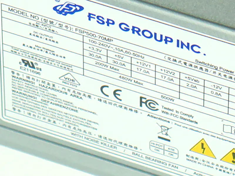 Napájecí zdroj FSP500-70MP 500W