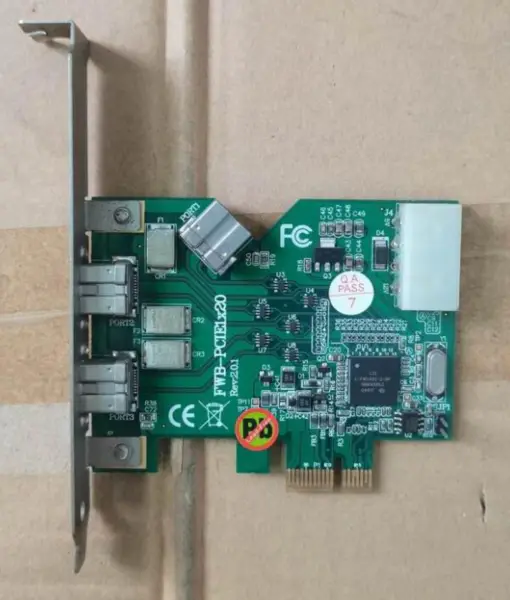 IOI FWB-PCIE1X20 3-1394B Průmyslová karta pro snímání obrazu