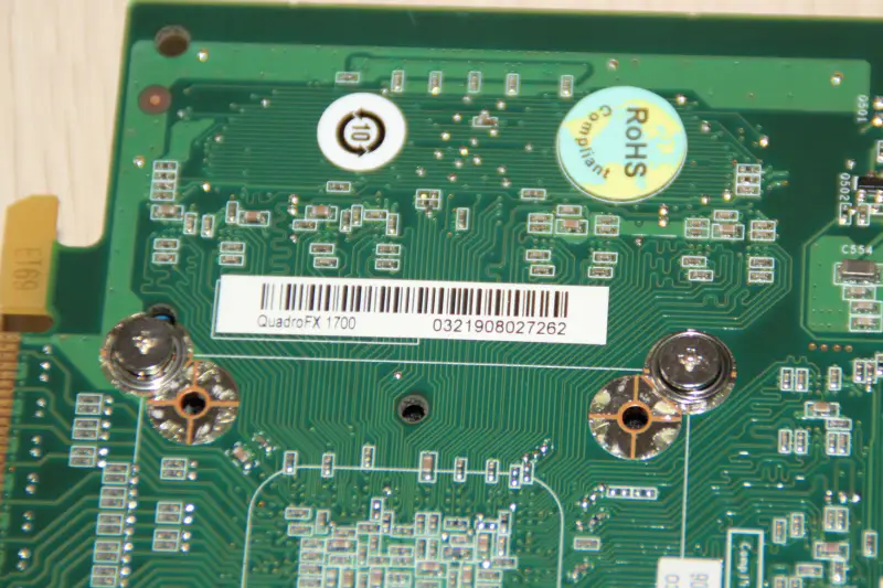 Grafická karta Quadro FX1700 512M PCI-E DVI*2