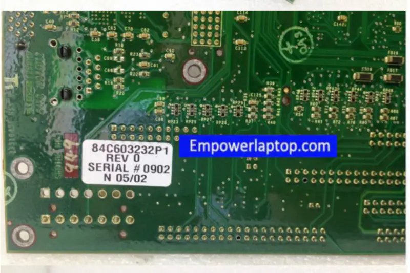 AVPRO 84C603232P1 REV 0 G15093-001 REV C SERIAL#0902 Průmyslová základní deska