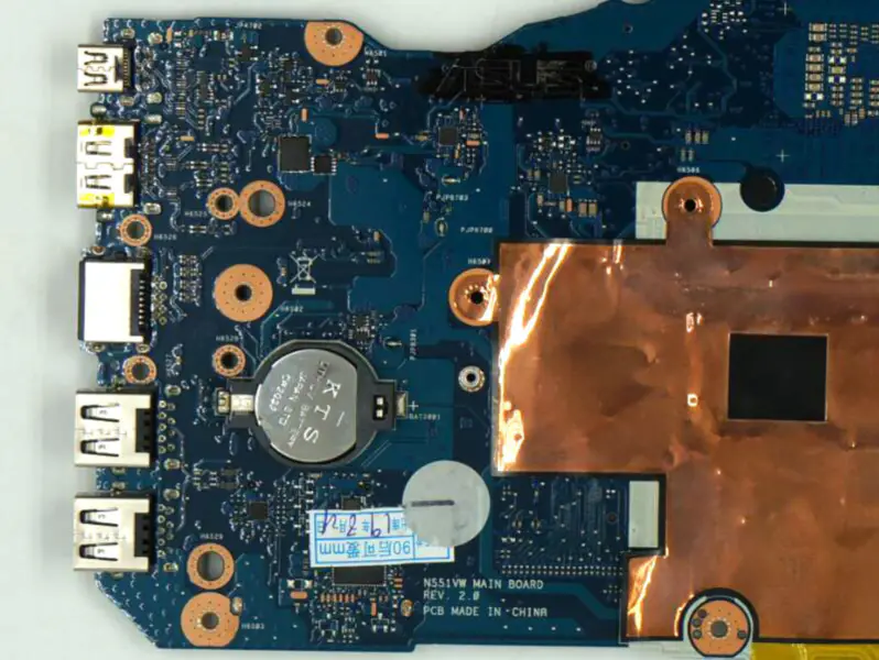 Asus G551VW i7-6700HQ CPU GTX960M 2GB Základní deska pro notebook Asus N551V G551V FX551V