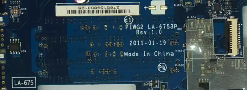 Základní deska Lenovo G570 LA-6753P