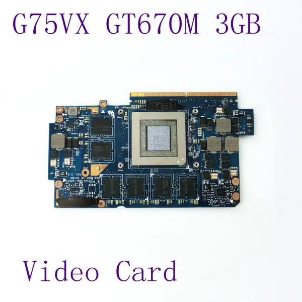 Grafická karta Asus N13E-GR-A2 NVIDIA GeForce GTX670M 3GB pro základní desku Asus G75VX