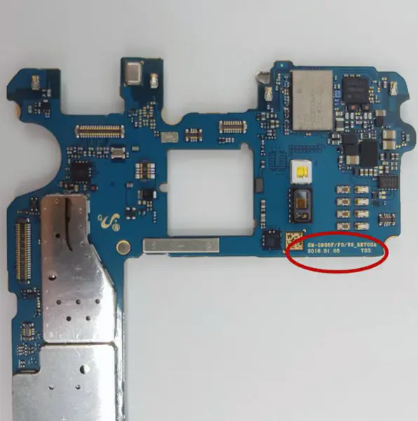 Samsung Galaxy S7 Edge SM-G935W8 Základní deska odemčená 32G