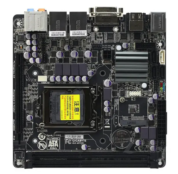 Základní deska Gigabyte GA-B75N LGA 1155 DDR3