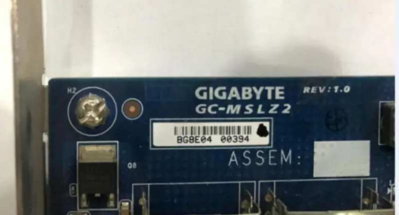 Gigabyte GC-MSLZ2 SAS2008 6GB SAS raid karta RAID 0/1/1E/10 podpora 4T 6T 8T