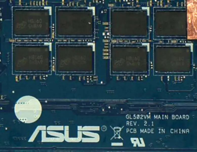 Základní deska Asus GL502VM pro ASUS GL502 GL502V s GTX1060M/3GB I7-7700 I5-6300HQ