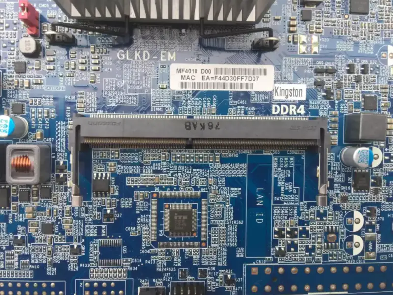 Základní deska ECS GLKD-EM J4005U/EMCC64G 17X19