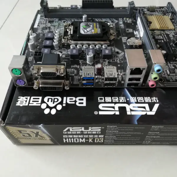 Základní deska Asus H110M-K D3 LGA1151/DDR3/M-ATX