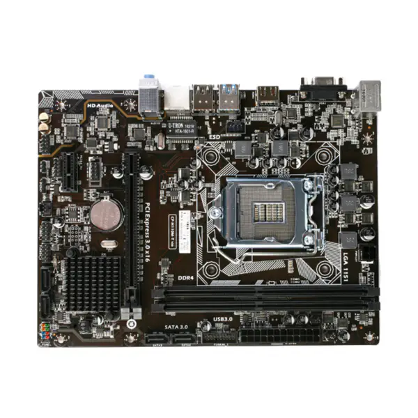 Barevná základní deska H110M-T DDR4 H110 LGA1151 32G M-ATX