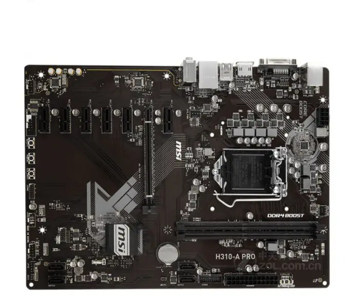 MSI H310-A PRO Základní deska pro stolní počítače DDR4 LGA 1151 64GB pro 14nm procesory