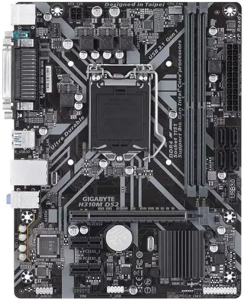 Základní deska Gigabyte GA-H310M-DS2 H310M-DS2 H310M Socket LGA 1151 DDR4 USB3.0 SATA3.0