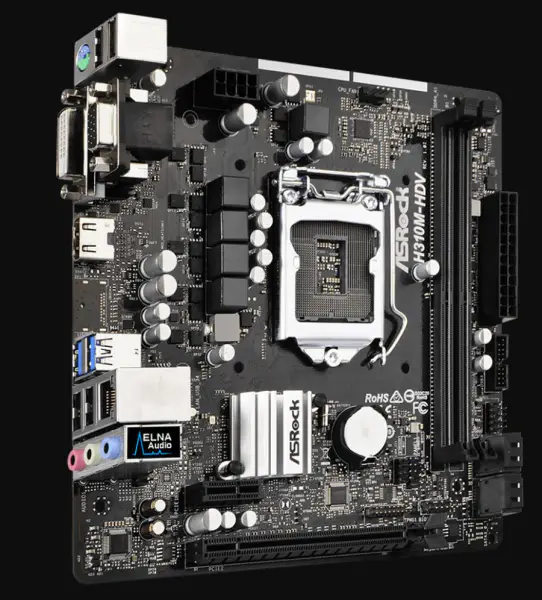 ASROCK H310M-HDV Základní deska H310 Socket LGA1151 DDR3 SATA3 USB3.0