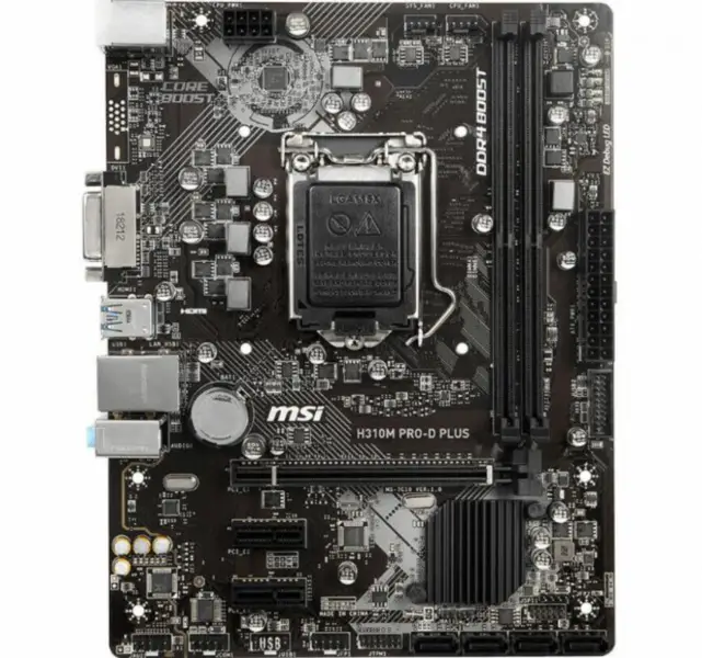 Základní deska MSI H310M PRO-D PLUS M-ATX LGA1151 DDR4 H310 USB3.1