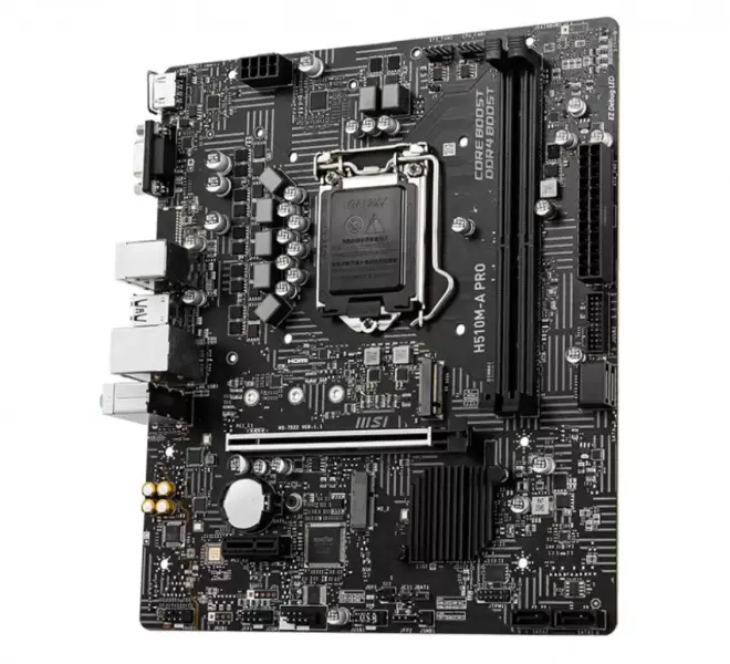 Základní deska MSI H510M-A PRO LGA1200 DDR4 64GB M-ATX