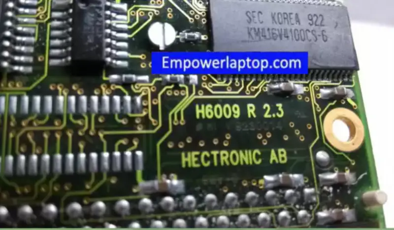 H6009 R 2.3 HECTRONIC AB FUNK TEST S/N 3980 Průmyslová základní deska