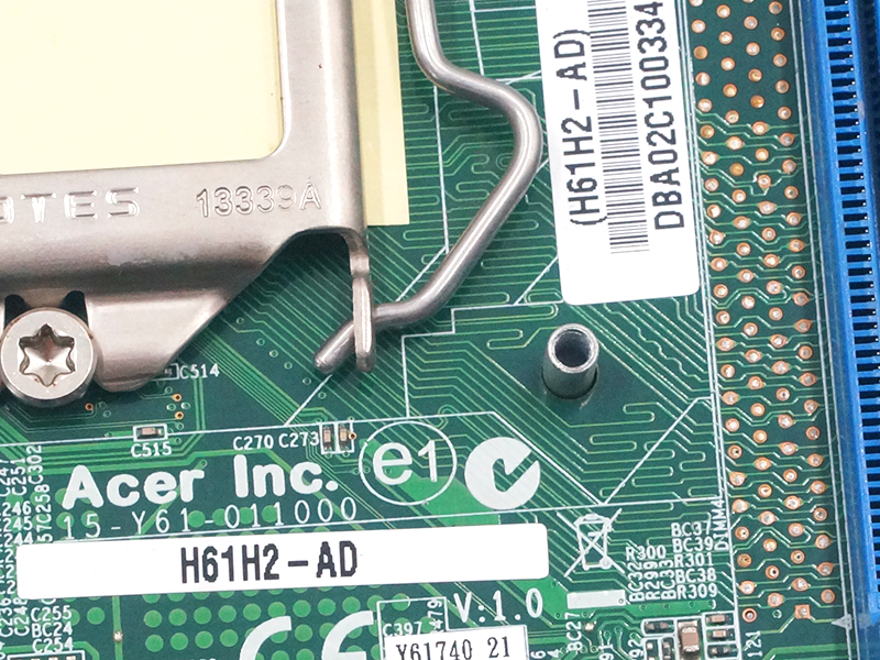 Základní deska Acer LGA 1155 H61H2-AD