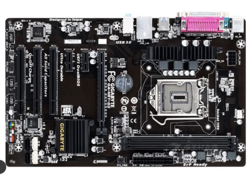 Gigabyte GA-H81-D3 Základní deska LGA1150 pro I3 I5 I7 16GB USB3.0 H81