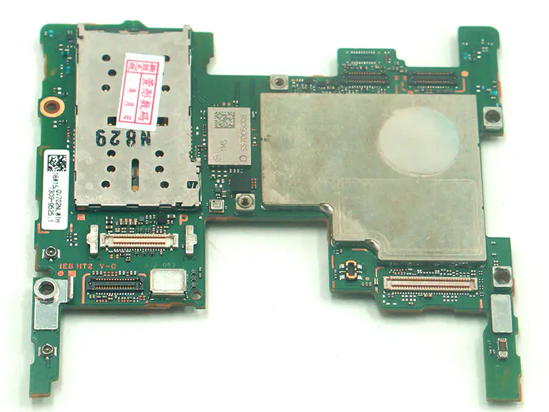 Základní deska Sony XZ2 H8216 s jedním slotem pro kartu SIM