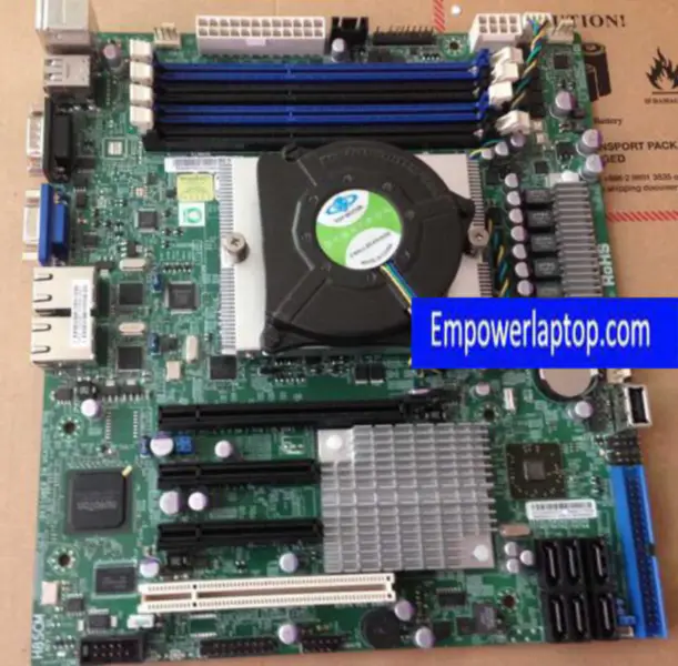 Základní deska SuperMicro H8SCM SR5650 DDR3 C32 s podporou 4/6/8 jader s ventilátorem procesoru