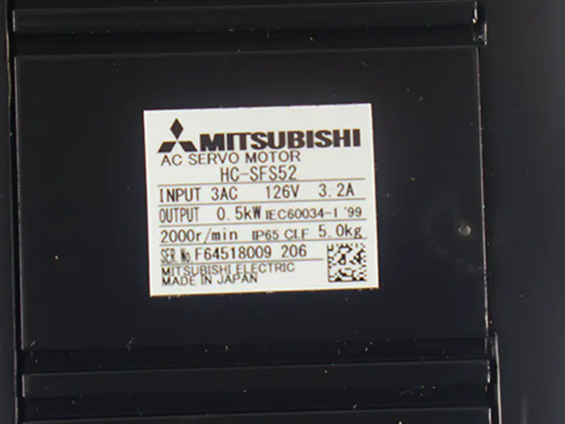 Střídavý servomotor Mitsubishi HC-SFS52