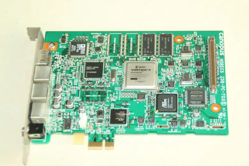 Akviziční karta Canopus HDRECS Z08-PC-703 Pegasus pro víceformátový střih videa v reálném čase