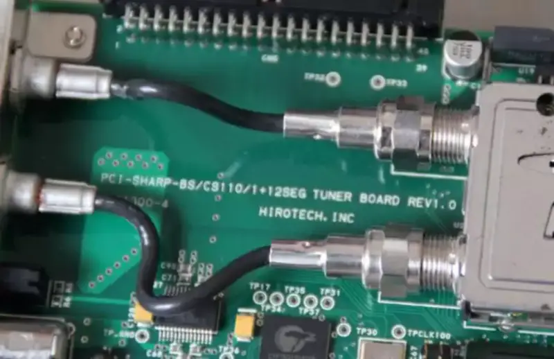 PCI-SHARP-BS/CS110/1+12SEG TUNER BOARD REV1.0 HPCI300-4 průmyslová základní deska