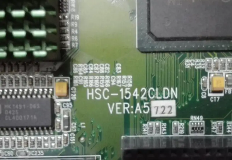 EVOC HSC-1542CLDN VER:A5 Základní deska pro průmyslová řídicí zařízení