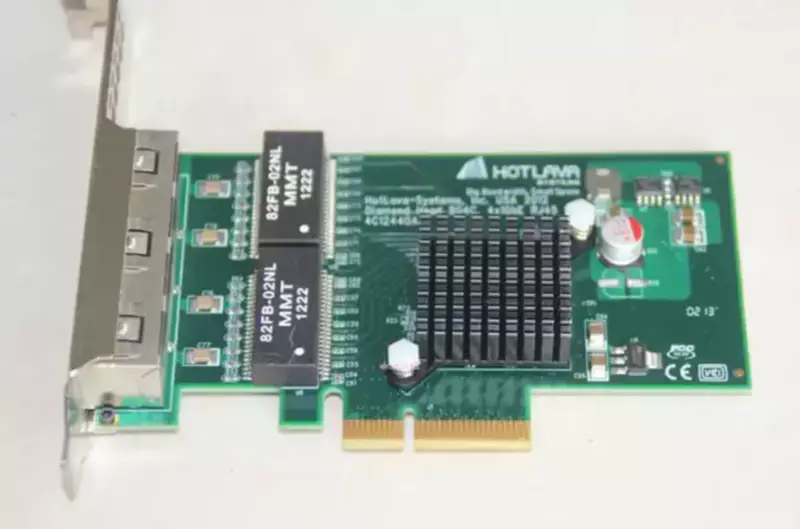 HOTLAVA INTEL I350 ETHERNET SERVER ADAPTER PCI-E X8 4-portová síťová karta