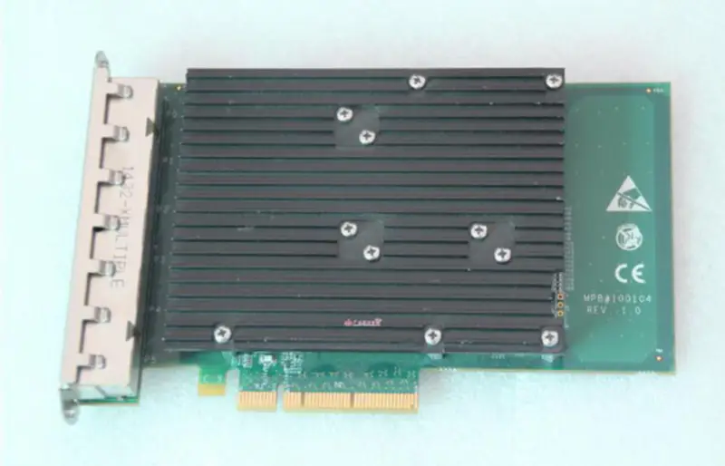 LEBEL TRACKING KAPTON připojený k průmyslové základní desce I350-T6 82580 6 PCIe Ethernet Adapter