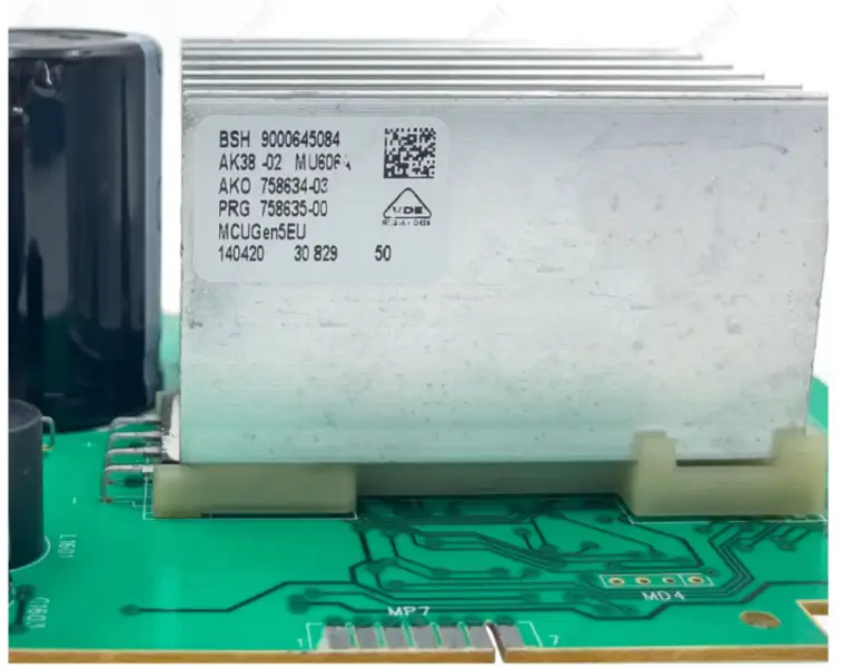 Siemens WM12S3600W WM12S4680W Řídicí deska pračky IQ300 IQ500Pic