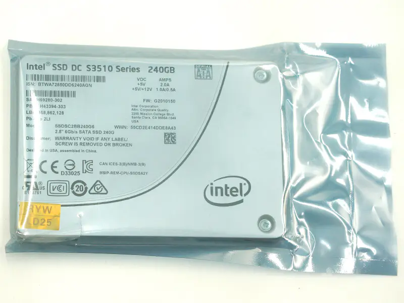SSD Intel řady S3510