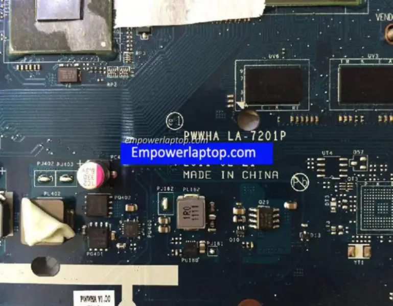 Toshiba SAEL C660 K000124380 LA-7201P Základní deska