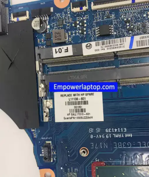HP TPN-Q195 17-AN 17T-AN G3BE N17E DAG3BAMBAF0 L11138-601 L11138-001 L11138-501 Základní deska