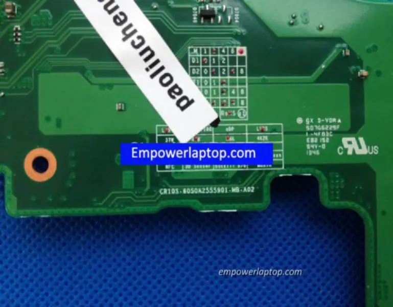 Toshiba L55-A CR10S-6050A2555901-MB-A02 PGA947 Základní deska
