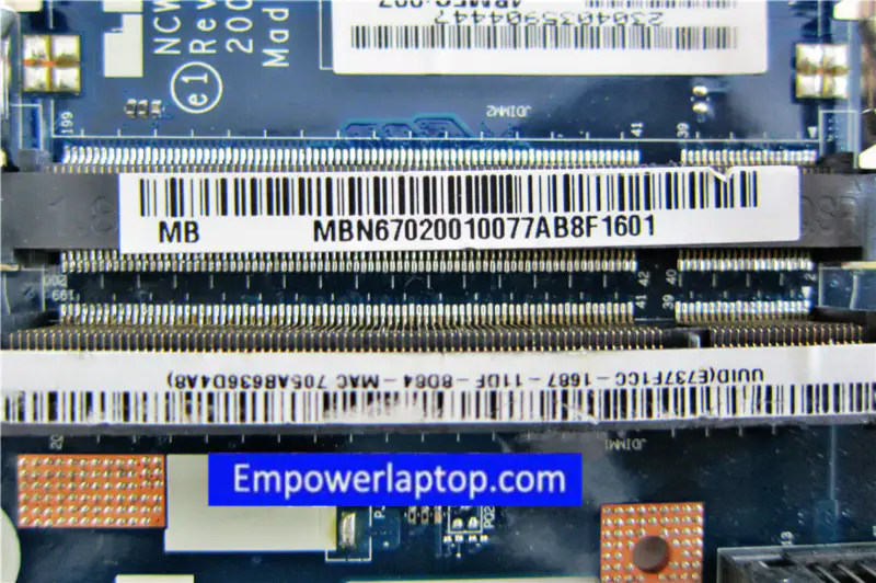 Základní deska Acer E527 E627 5532 5517 NCWG0