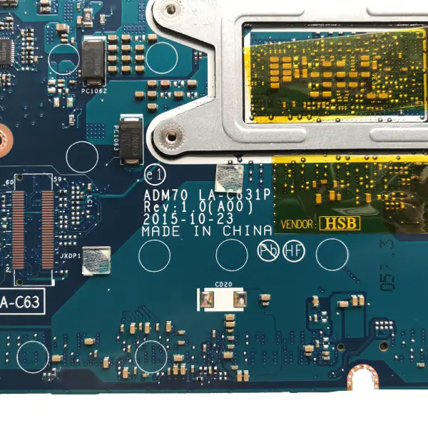 DELL E5470 ADM70 LA-C631P Motherboard