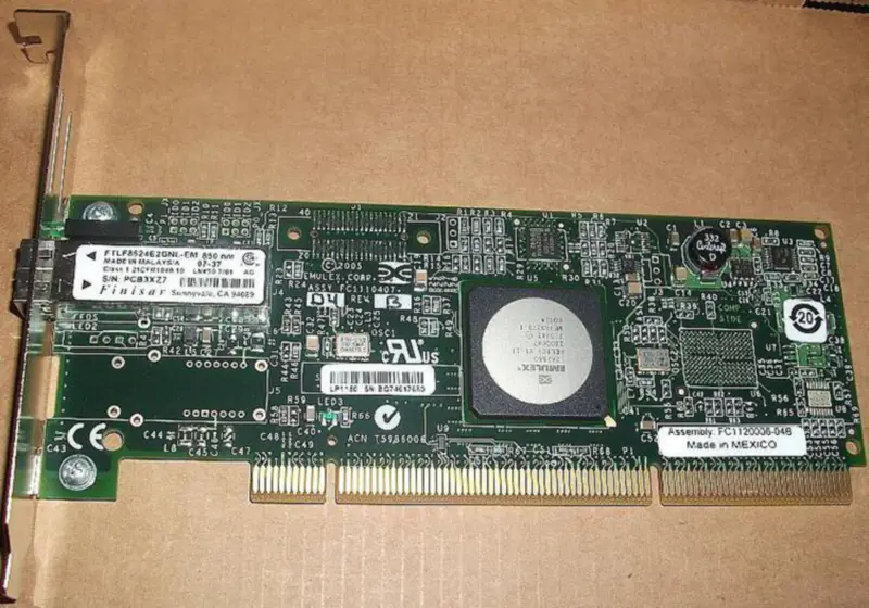 Karta HBA Emulex LP1150 PCIx 4GB s jedním portem FC