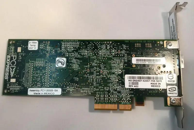 Karta HBA Emulex LPE1150-E 4Gbit PCIe x4 s jedním portem FC FC1120005-15A