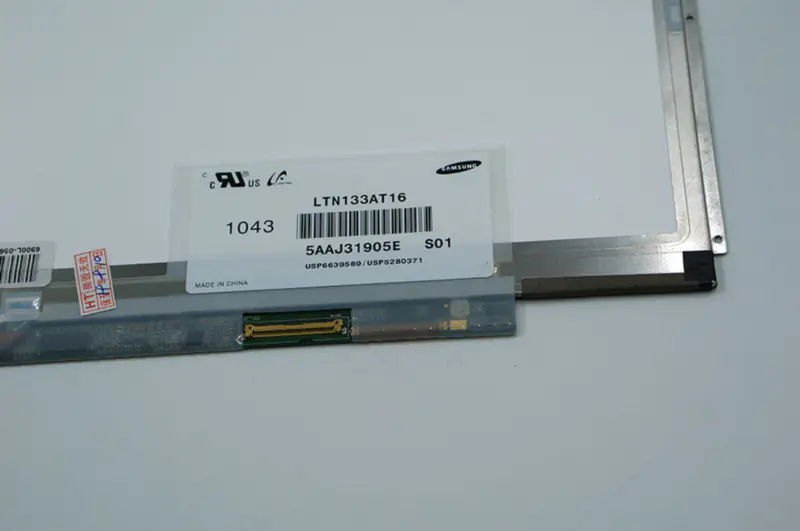 13,3" LCD LTN133AT16 B133XW03 B133XW01 V.0 N133BGE-L31 CLAA133WA01A pro náhradní displej