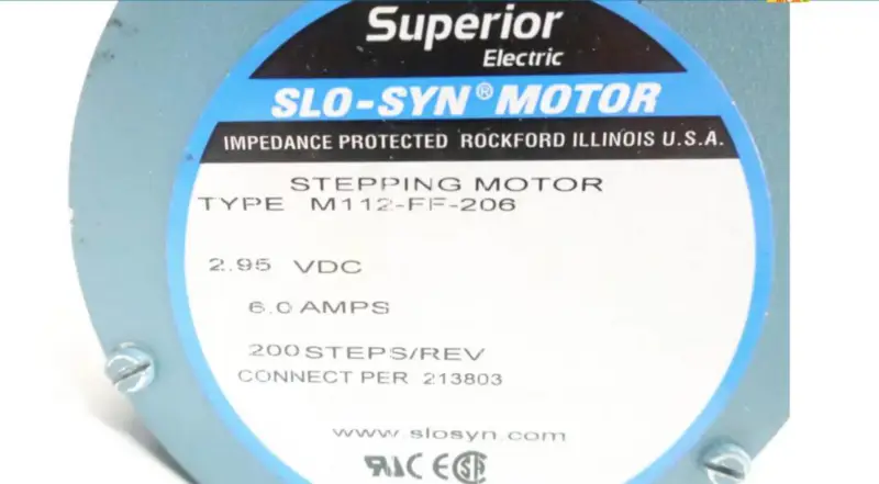 Motor Superior Electric SLO-SYN M112-FF-206